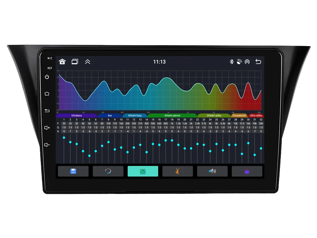 BMODE 2DIN AUTORÁDIO BEX71 ANDROID, IVECO DAILY