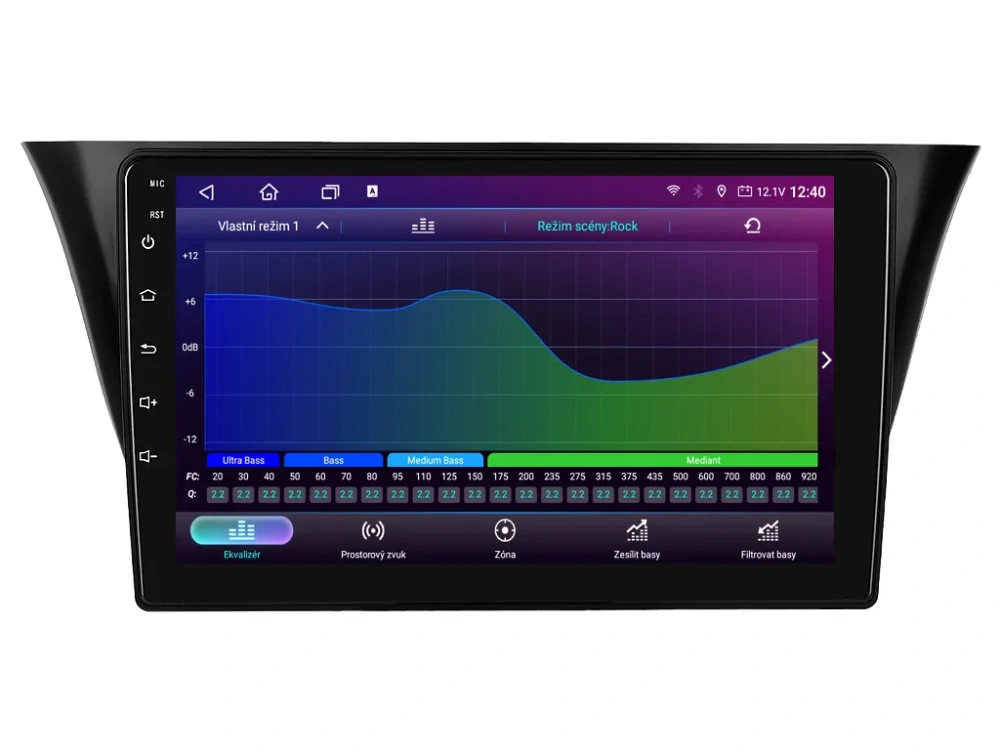 ISUDAR 2DIN AUTORÁDIO T72-IEV139 ANDROID, IVECO DAILY
