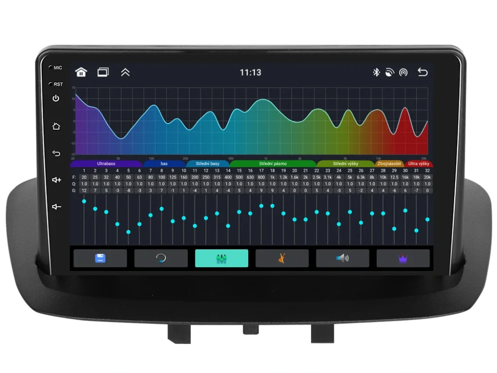BMODE 2DIN AUTORÁDIO BEV217 ANDROID, RENAULT MEGANE III / RENAULT FLUENCE