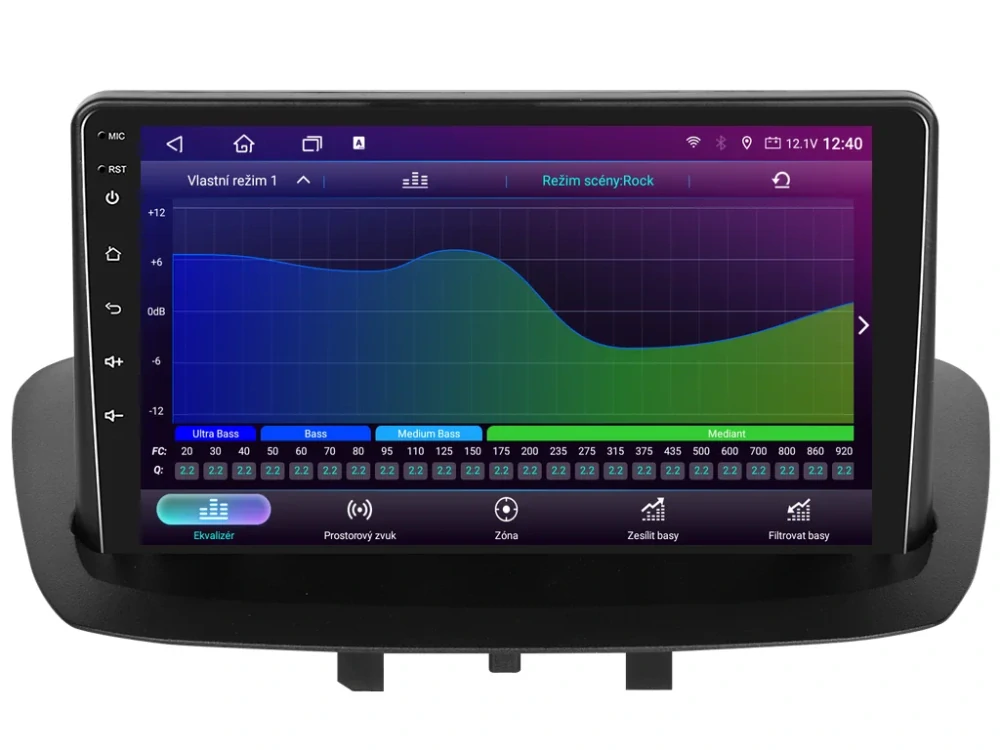 ISUDAR 2DIN AUTORÁDIO T72-IEV217 ANDROID, RENAULT MEGANE III / RENAULT FLUENCE