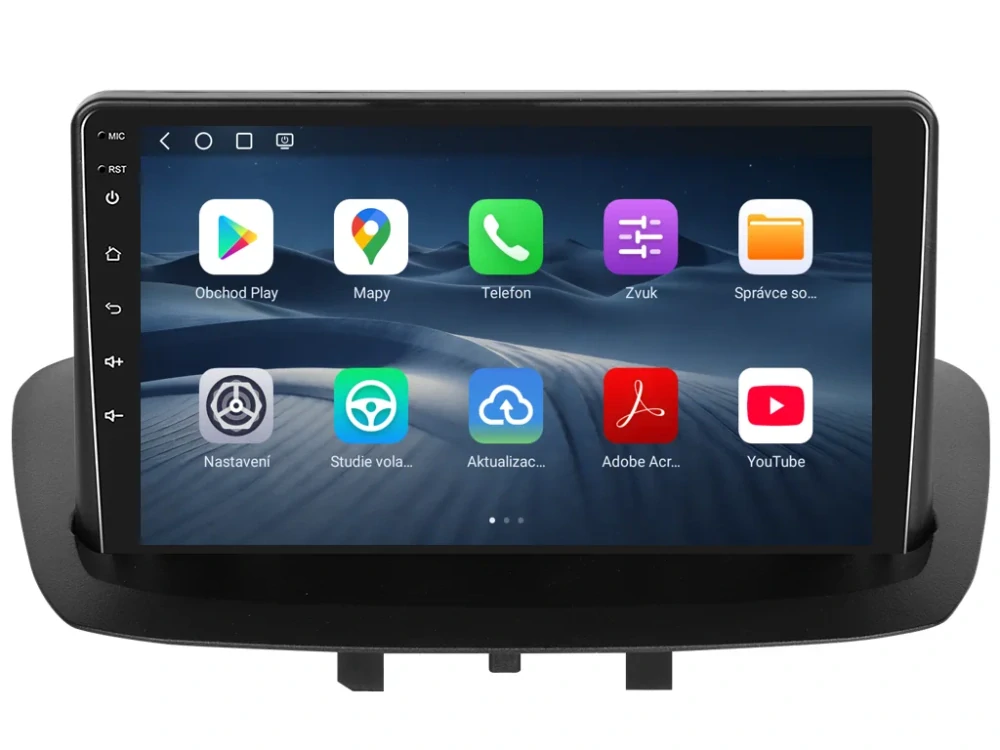 ISUDAR 2DIN AUTORÁDIO Q74X-IEV217 ANDROID, RENAULT MEGANE III / RENAULT FLUENCE