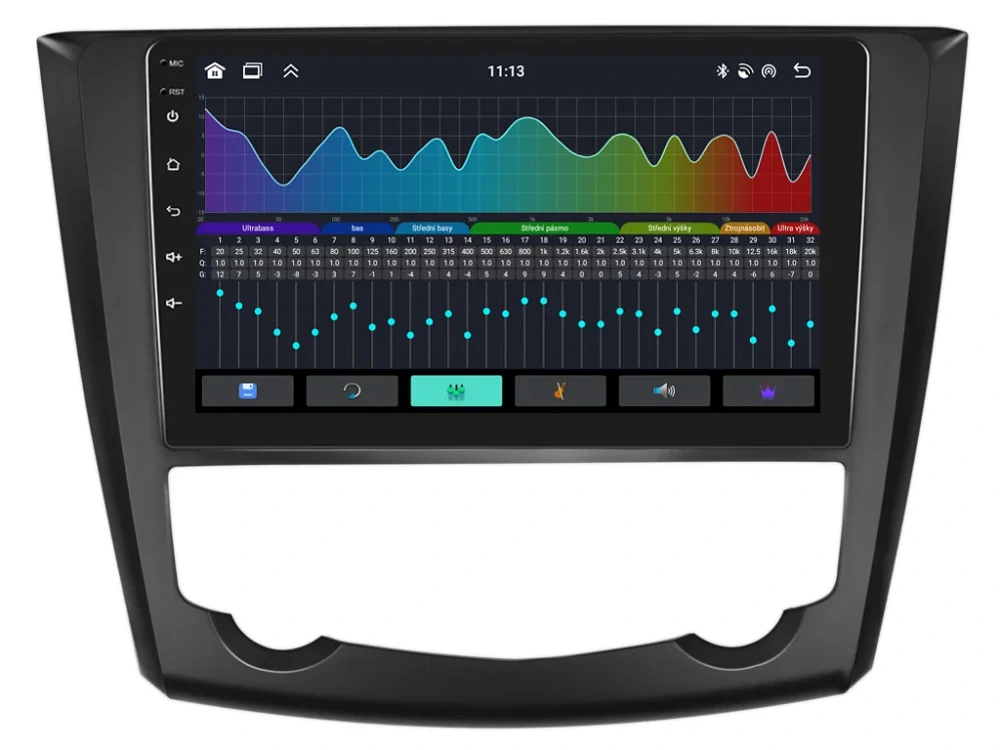 BMODE 2DIN AUTORÁDIO BEV18 ANDROID, RENAULT KADJAR