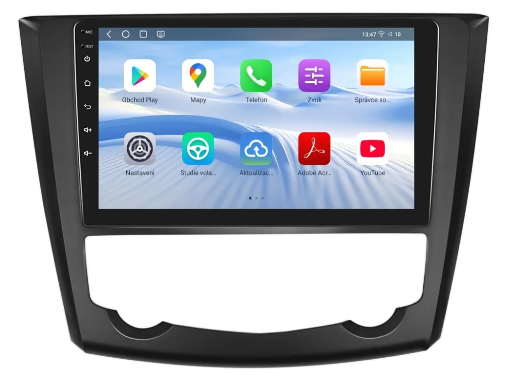 ISUDAR 2DIN AUTORÁDIO Q74X-IEV109 ANDROID, RENAULT KADJAR