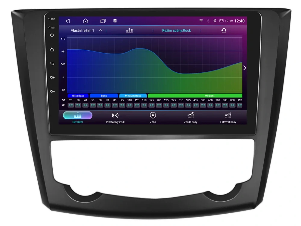 ISUDAR 2DIN AUTORÁDIO T75-IEV109 ANDROID, RENAULT KADJAR