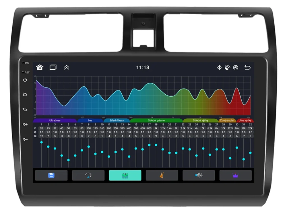 BMODE 2DIN AUTORÁDIO BEX57 ANDROID, SUZUKI SWIFT I (GEN 3)
