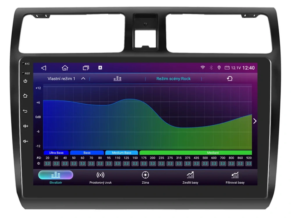 ISUDAR 2DIN AUTORÁDIO T75-IEV73 ANDROID, SUZUKI SWIFT I (GEN 3)