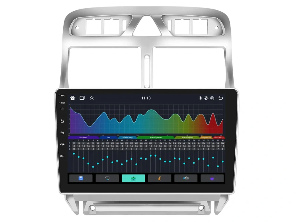BMODE 2DIN AUTORÁDIO BEX38 ANDROID PEUGEOT 307