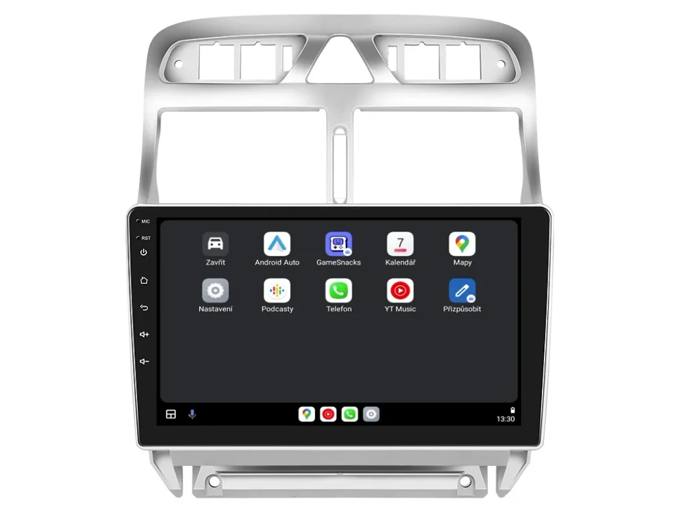 XTRONS 2DIN AUTORÁDIO IQP-XEV37 ANDROID, PEUGEOT 307