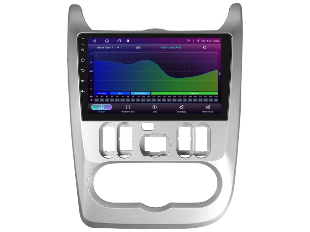 ISUDAR 2DIN AUTORÁDIO T75-IEV159 ANDROID, DACIA LOGAN I, SANDERO I