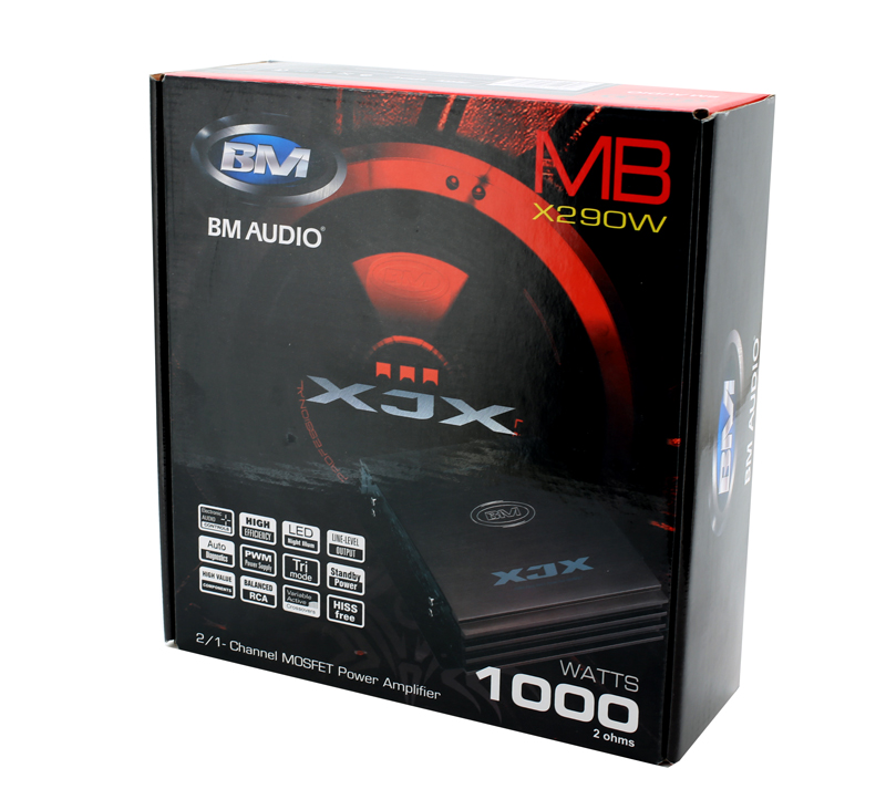 MB-X290W BOSCHMANN-ZESILOVAČ 2-KANÁLOVÝ 
