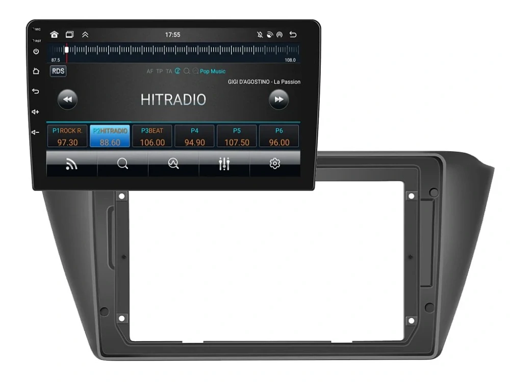 BMODE 2DIN AUTORÁDIO BEX07 ANDROID, ŠKODA FABIA III