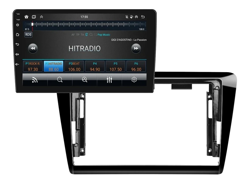BMODE 2DIN AUTORÁDIO BEX60 ANDROID, ŠKODA RAPID