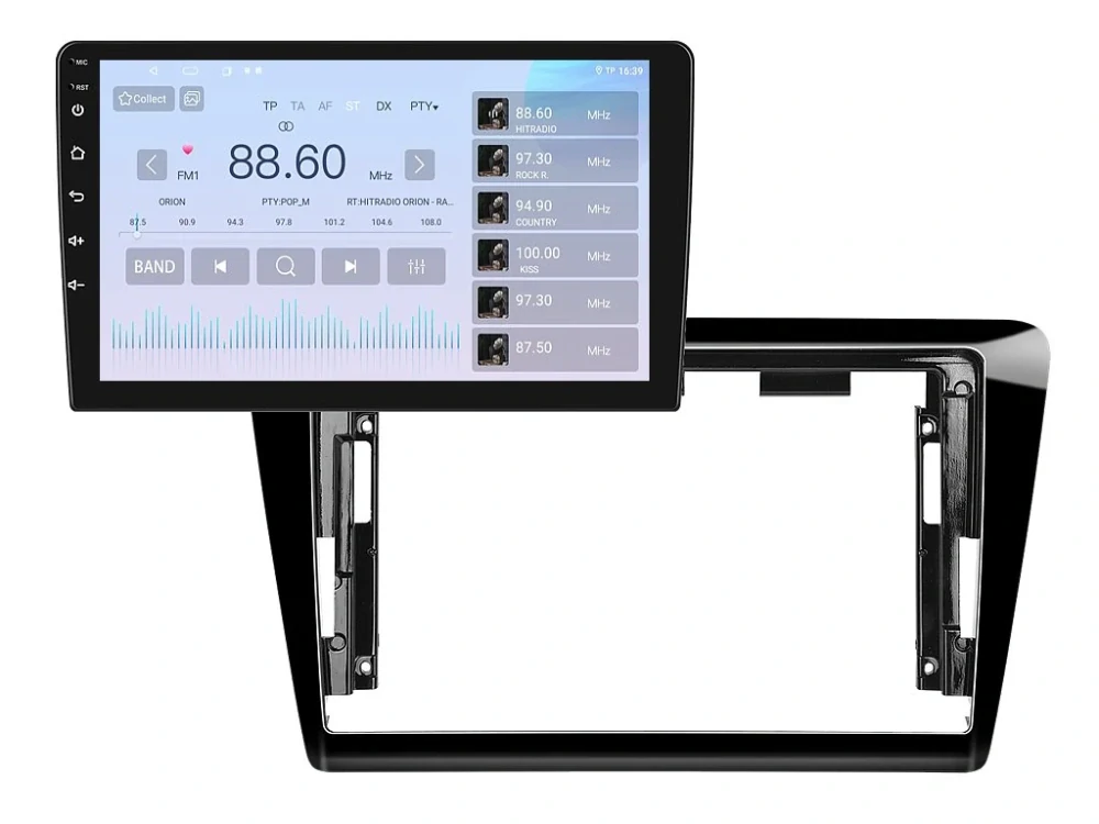 ISUDAR 2DIN AUTORÁDIO T68B-IEV60 ANDROID, ŠKODA RAPID