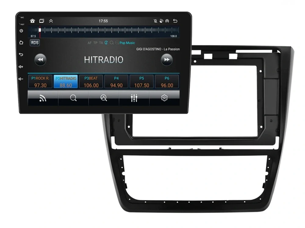 BMODE 2DIN AUTORÁDIO BEV05 ANDROID, ŠKODA YETI