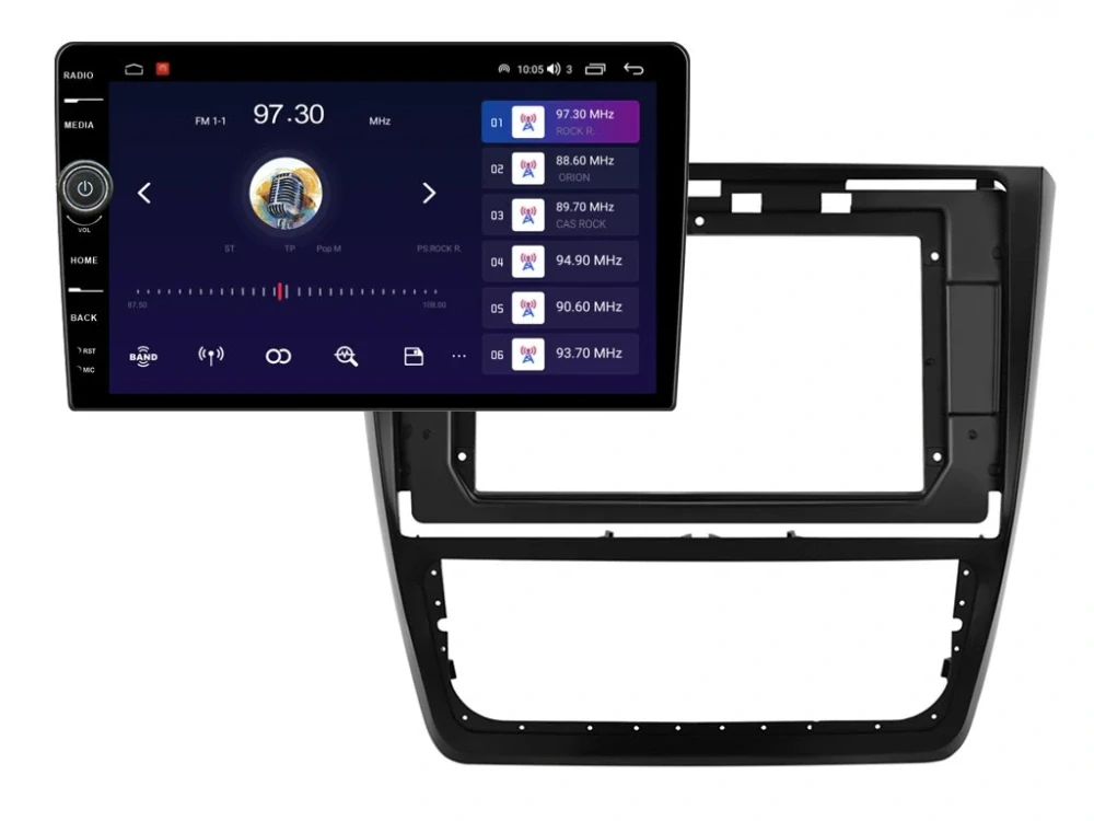 EVEREST 2DIN AUTORÁDIO EVE05 ANDROID, ŠKODA YETI
