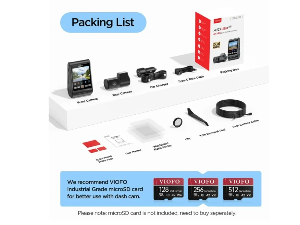 VIOFO A229 ULTRA-2CH