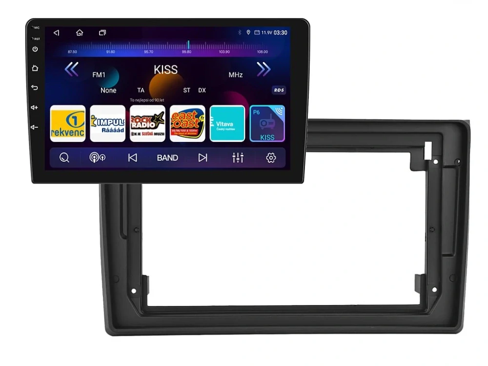 ISUDAR 2DIN AUTORÁDIO T72-IEV21 ANDROID, AUDI A4 / S4 / SEAT EXEO