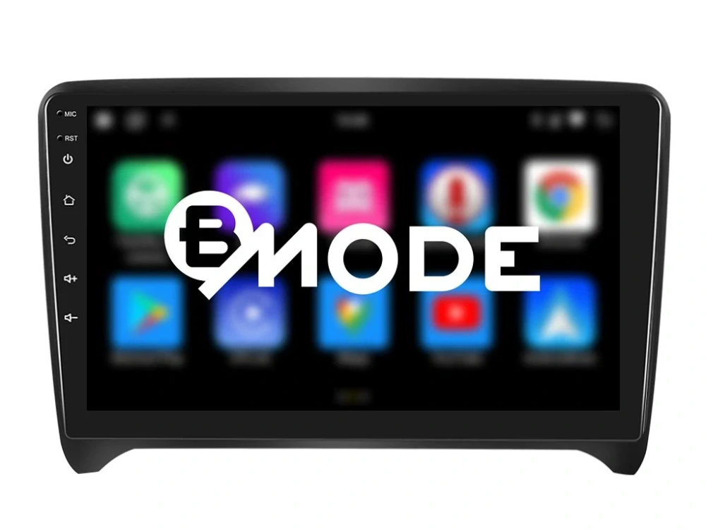 BMODE 2DIN AUTORÁDIO BEV23 ANDROID, AUDI TT