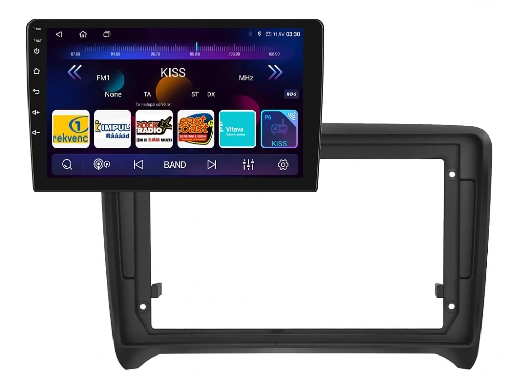 ISUDAR 2DIN AUTORÁDIO T72-IEV79 ANDROID, AUDI TT
