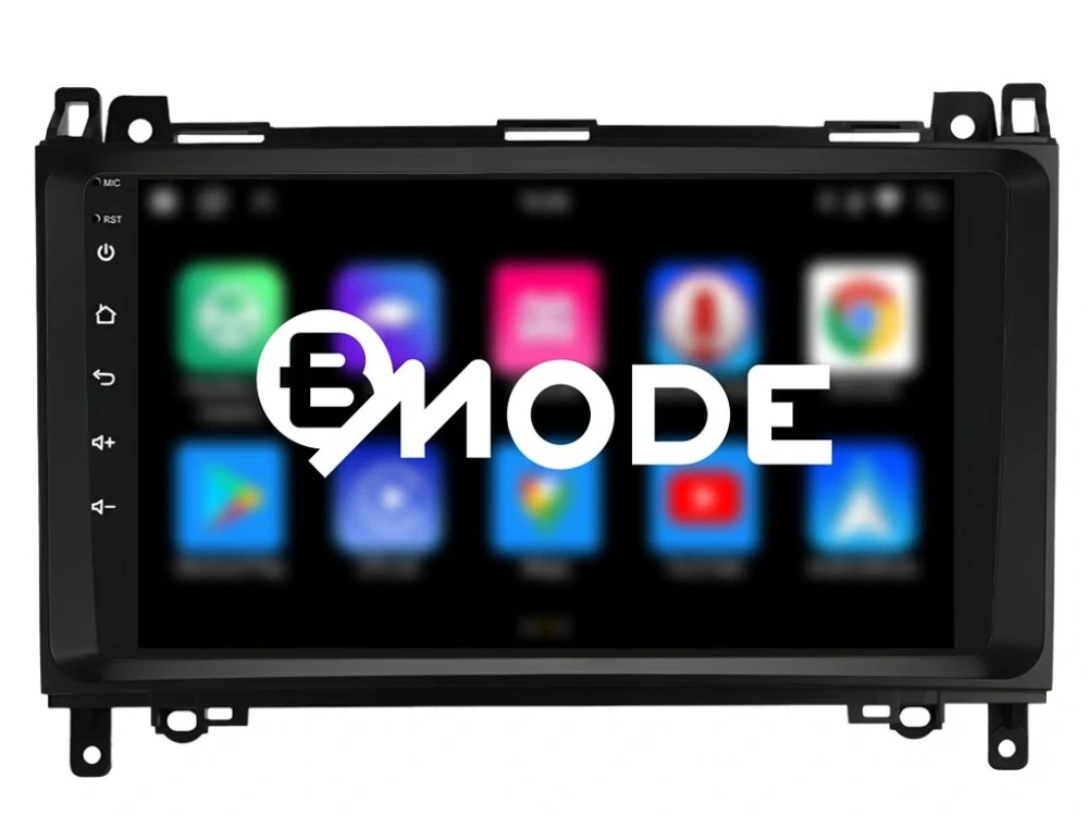 BMODE 2DIN AUTORÁDIO BEX61 ANDROID, MERCEDES-BENZ A / B / V / VIANO / VITO / SPRINTER / VW CRAFTER