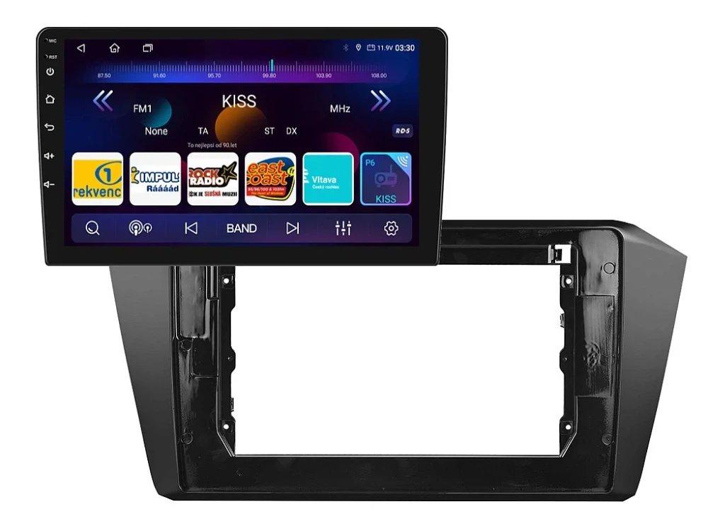 ISUDAR 2DIN AUTORÁDIO T72-IEV80 ANDROID, VOLKSWAGEN PASSAT B8