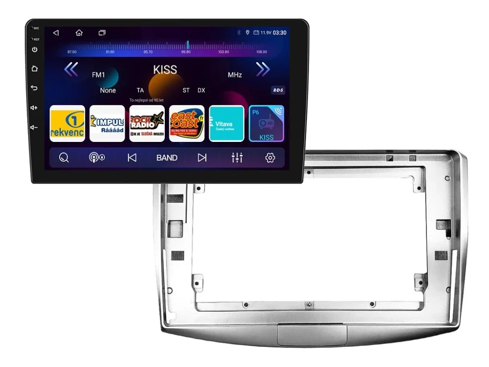 ISUDAR 2DIN AUTORÁDIO T72-IEV25 ANDROID, VOLKSWAGEN PASSAT B6, B7, CC