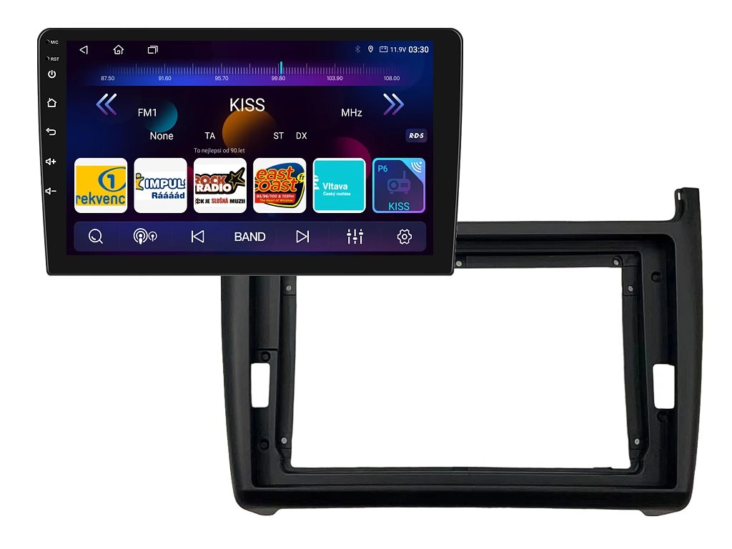 ISUDAR 2DIN AUTORÁDIO T72-IEV07 ANDROID, VOLKSWAGEN POLO