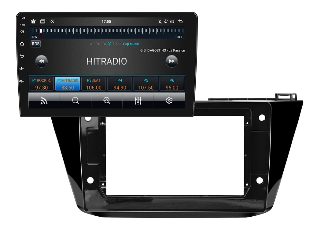 BMODE 2DIN AUTORÁDIO BEV22 ANDROID, VOLKSWAGEN TIGUAN II