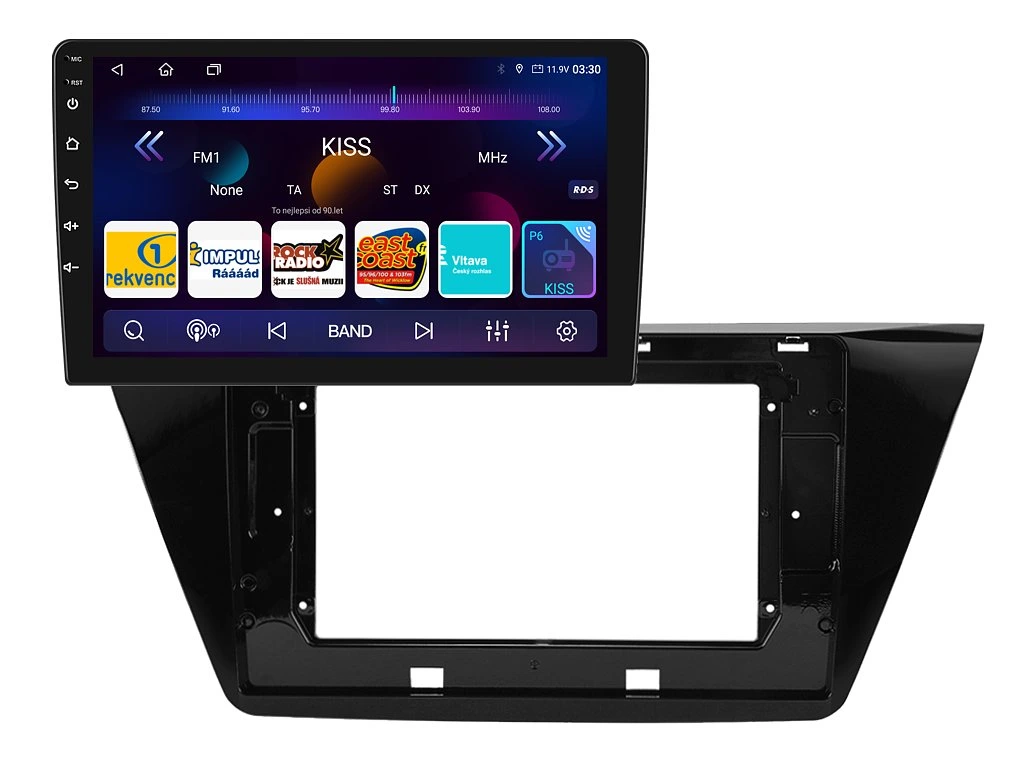 ISUDAR 2DIN AUTORÁDIO T72-IEV62 ANDROID, VOLKSWAGEN TOURAN II