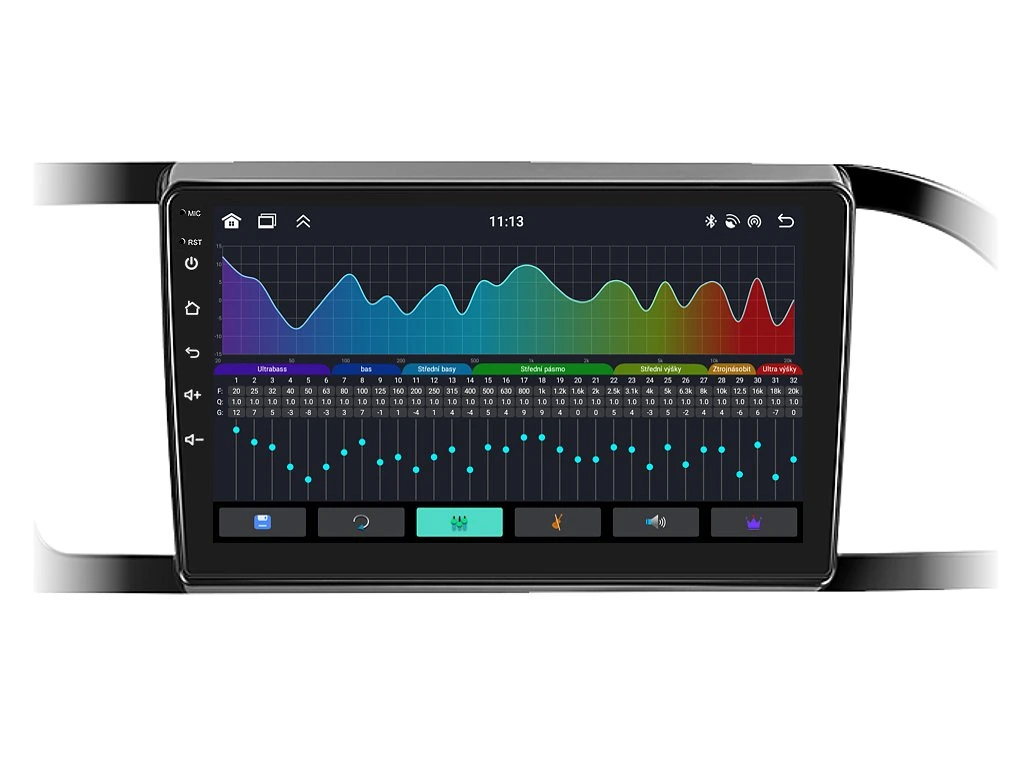 BMODE 2DIN AUTORÁDIO BEX58 ANDROID, SEAT LEON III