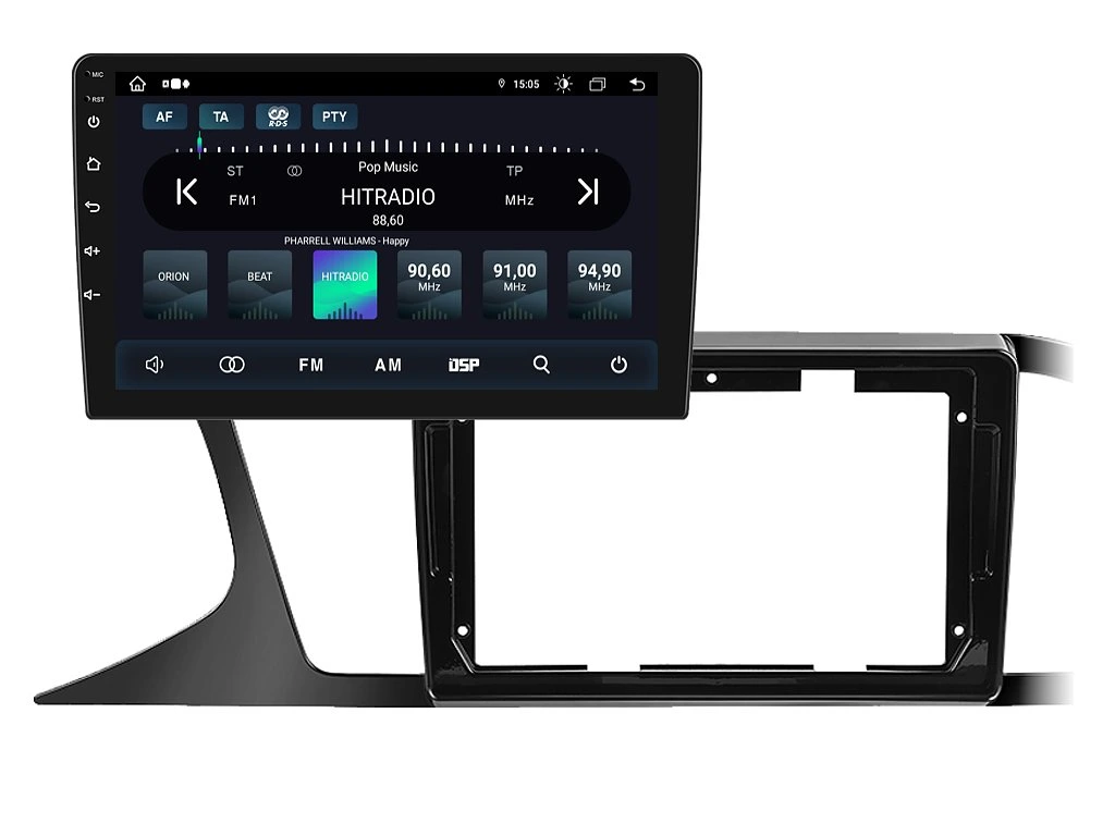 XTRONS 2DIN AUTORÁDIO IAP12-XEV57 ANDROID, SEAT LEON III