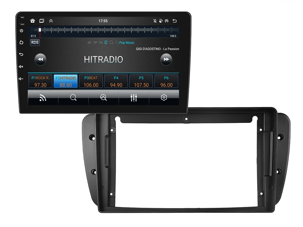 BMODE 2DIN AUTORÁDIO BEV10 ANDROID, SEAT IBIZA