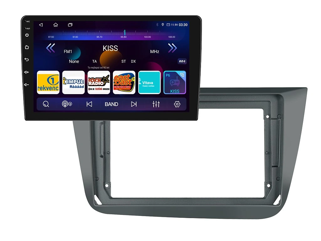 ISUDAR 2DIN AUTORÁDIO T72-IEV29 ANDROID, SEAT ALTEA / TOLEDO