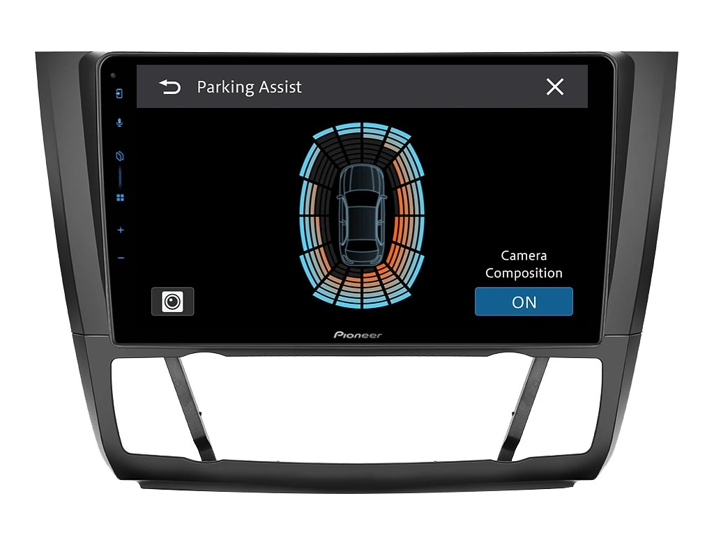 PIONEER 2DIN AUTORÁDIO SPH-PF97BT, BMW E81 / E82 / E87 / E88 S AUTOMATICKOU KLIMATIZACÍ