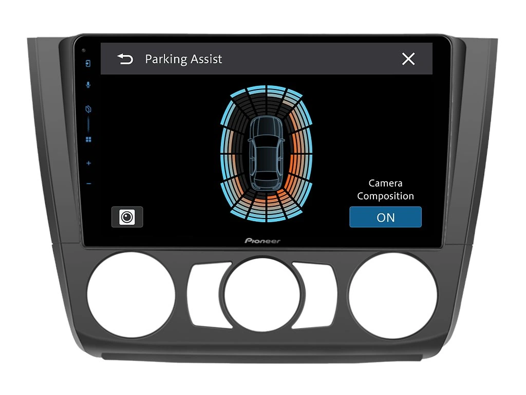 PIONEER 2DIN AUTORÁDIO SPH-PF97BT, BMW E81 / E82 / E87 / E88 S MANUÁLNÍ KLIMATIZACÍ