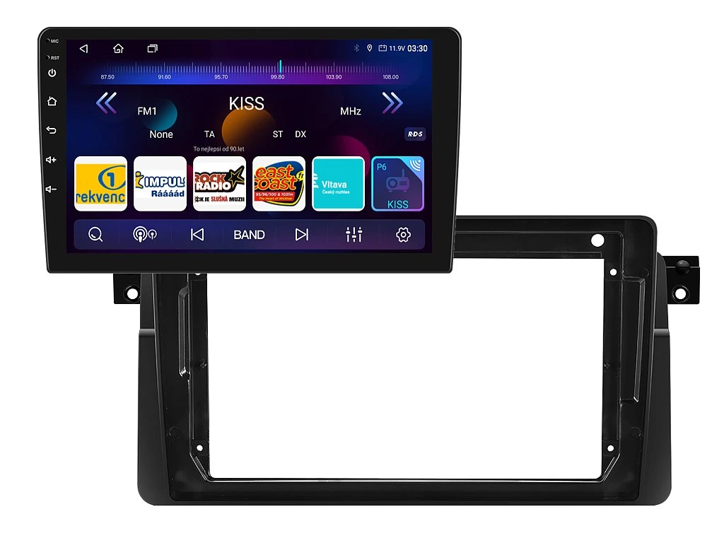 ISUDAR 2DIN AUTORÁDIO T72-IEV84 ANDROID, BMW E46