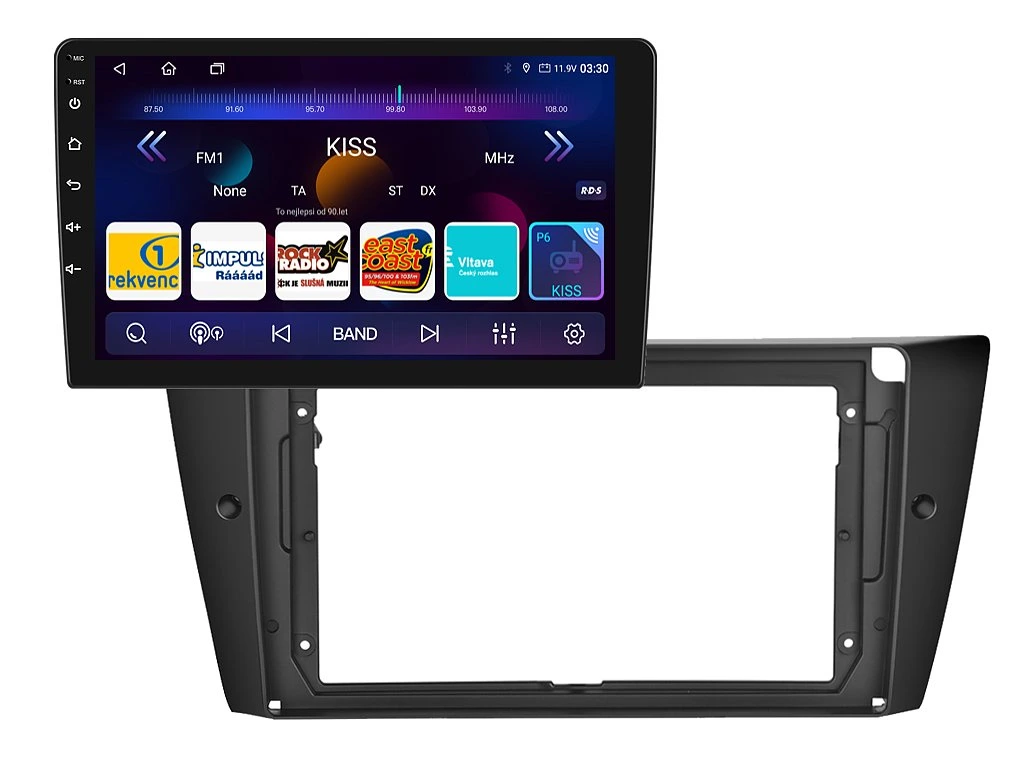 ISUDAR 2DIN AUTORÁDIO T75-IEV86 ANDROID, BMW E90 / E91 / E92 / E93