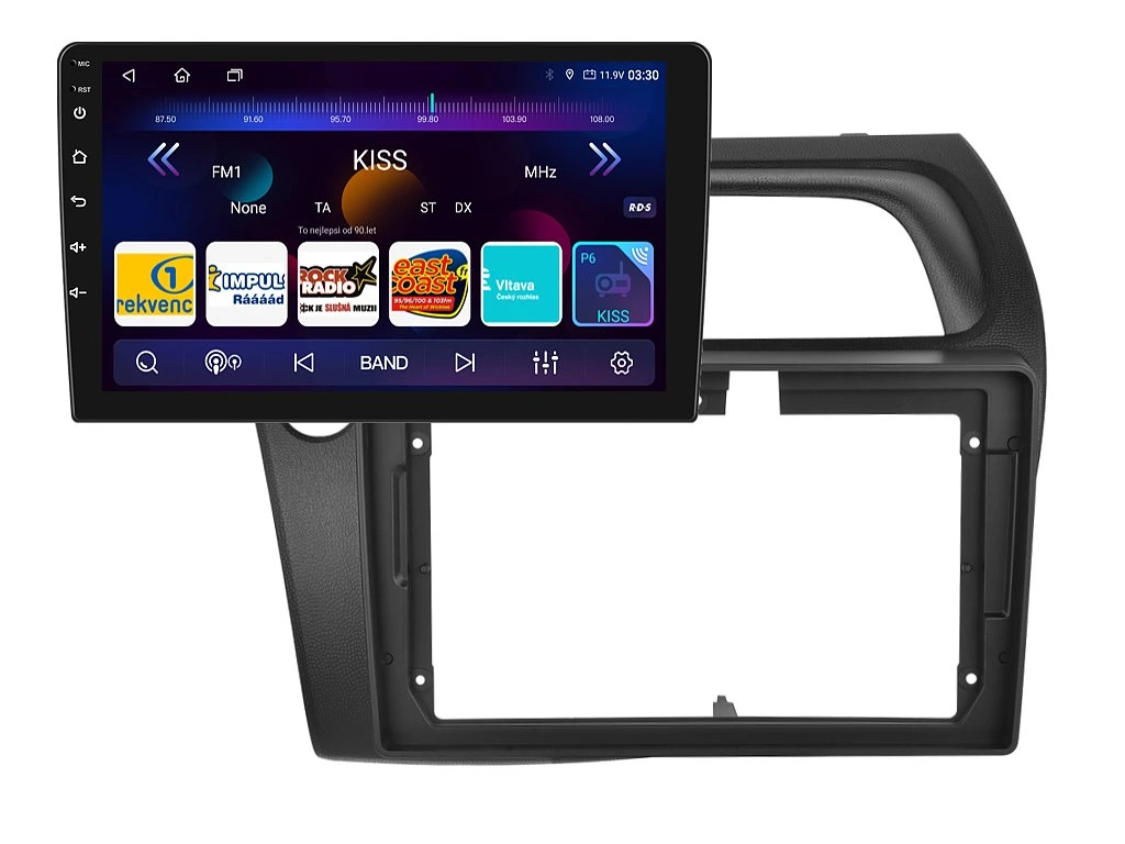 ISUDAR 2DIN AUTORÁDIO T75-IEV90 ANDROID, HONDA CIVIC 8G