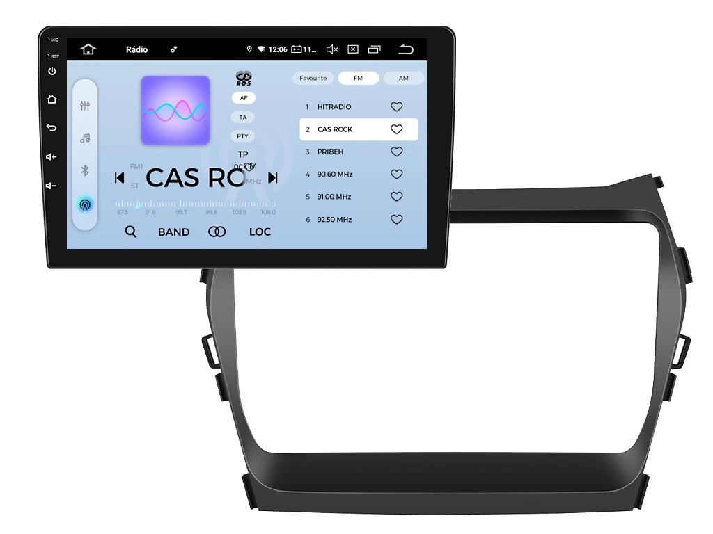 XTRONS 2DIN AUTORÁDIO IQP-XEV56 ANDROID, HYUNDAI SANTA FE IX45