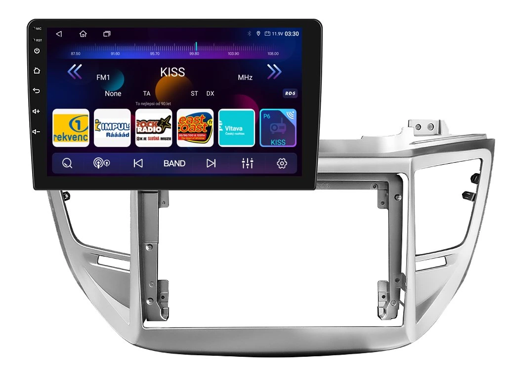 ISUDAR 2DIN AUTORÁDIO T72-IEV97 ANDROID, HYUNDAI TUCSON