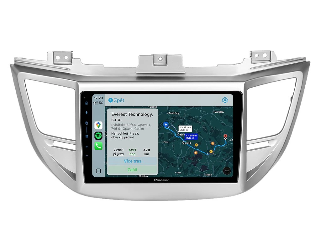 PIONEER 2DIN AUTORÁDIO SPH-PF97BT, HYUNDAI TUCSON