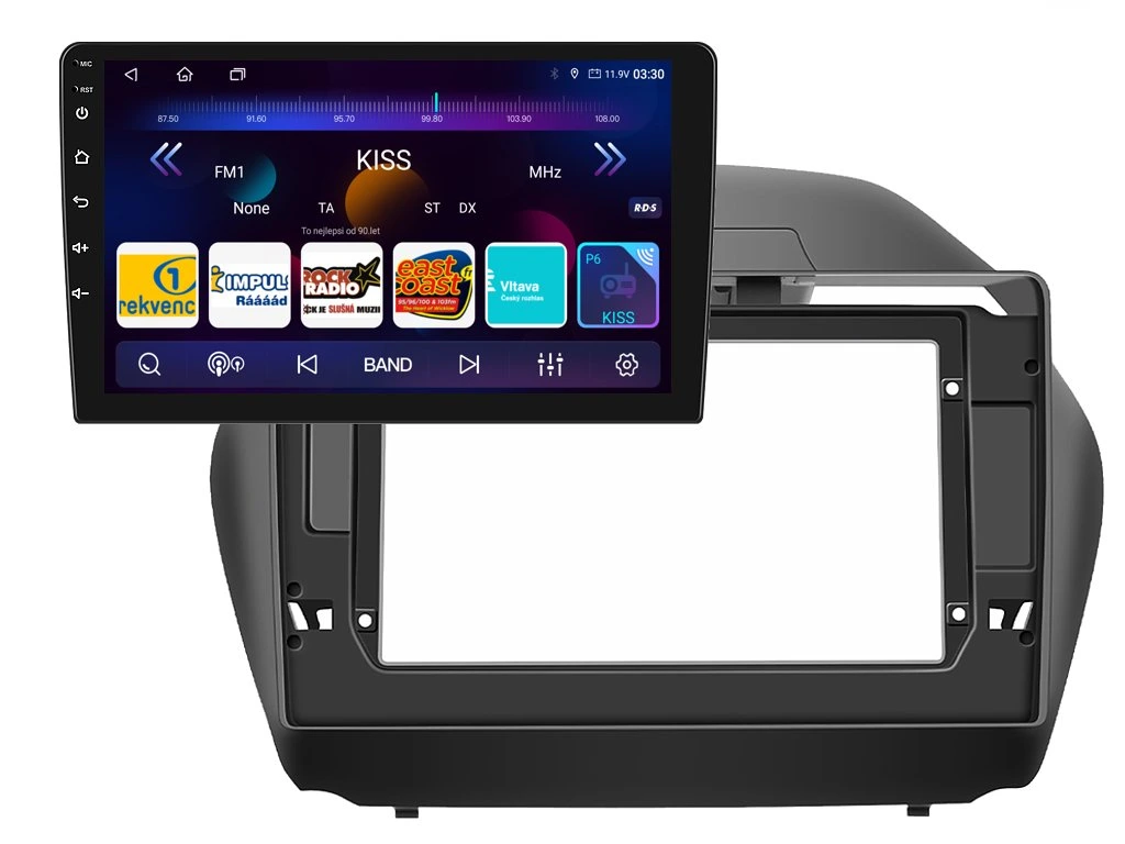 ISUDAR 2DIN AUTORÁDIO T75-IEV40 ANDROID, HYUNDAI IX35