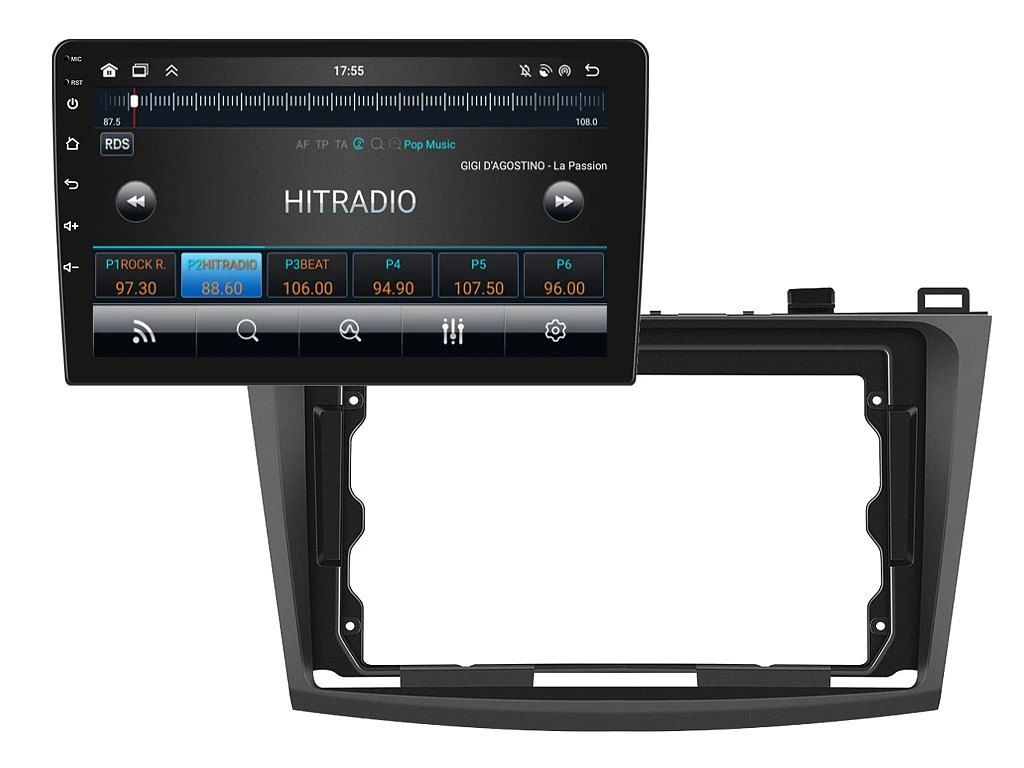 BMODE 2DIN AUTORÁDIO BEV30 ANDROID, MAZDA 3 - II. GENERACE