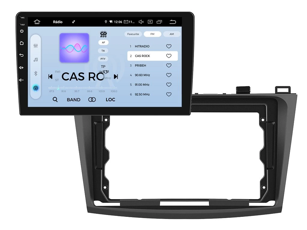 XTRONS 2DIN AUTORÁDIO IQP-XEV17 ANDROID, MAZDA 3 - II. GENERACE