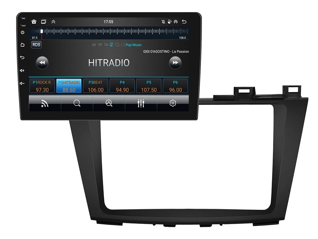 BMODE 2DIN AUTORÁDIO BEV32 ANDROID, MAZDA 5 - II. GENERACE