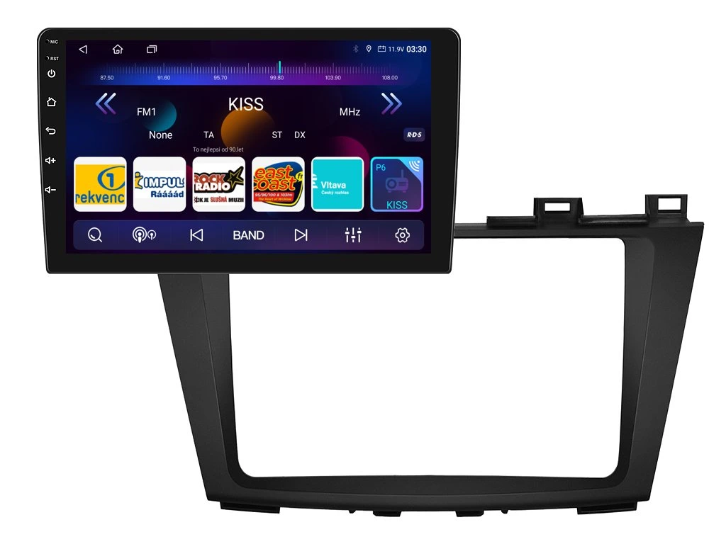 ISUDAR 2DIN AUTORÁDIO T75-IEV101 ANDROID, MAZDA 5 - II. GENERACE