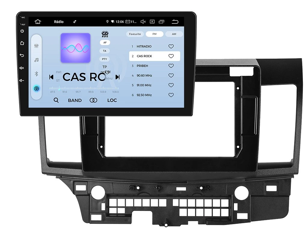 XTRONS 2DIN AUTORÁDIO IQP-XEV41 ANDROID, MITSUBISHI LANCER VIII