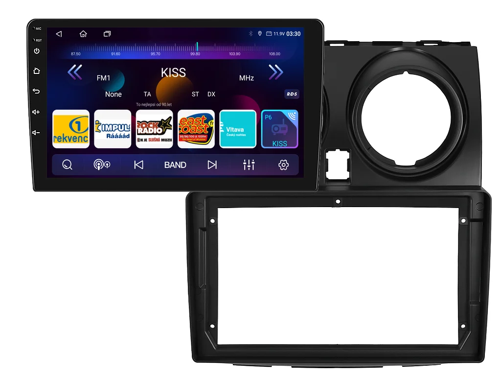 ISUDAR 2DIN AUTORÁDIO T72-IEV162 ANDROID, NISSAN QASHQAI I