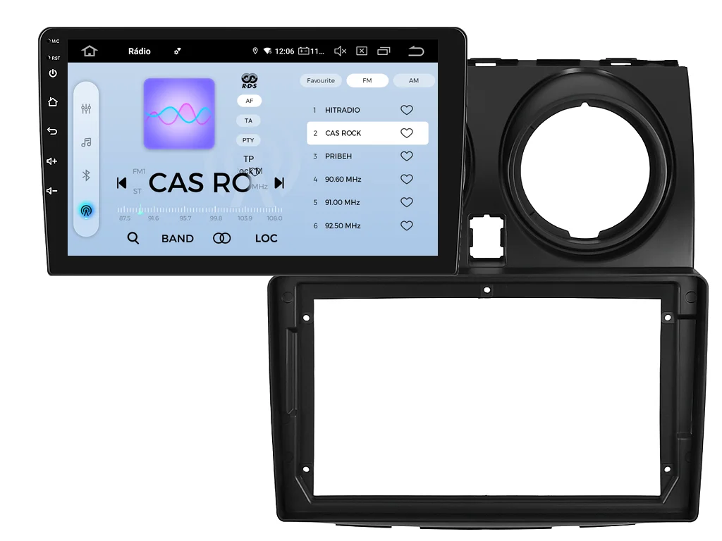 XTRONS 2DIN AUTORÁDIO IQP-XEV82 ANDROID, NISSAN QASHQAI I
