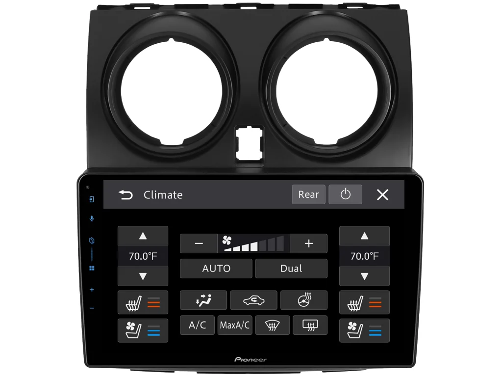 PIONEER 2DIN AUTORÁDIO SPH-PF97BT, NISSAN QASHQAI I